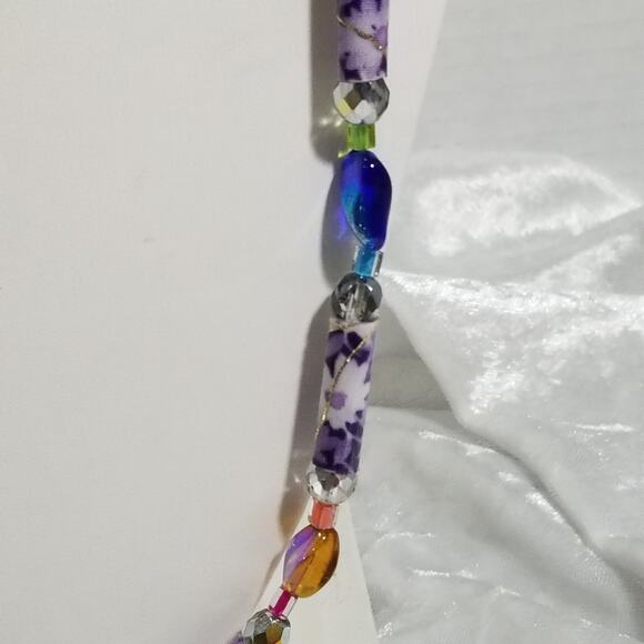 32" colorful mixed bead necklace 1.1931 - Picture 6 of 16